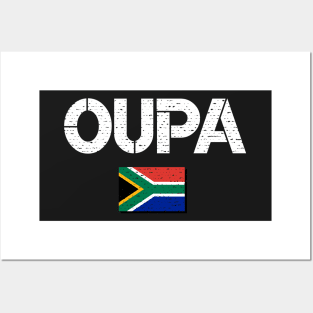 Oupa Grandpa South Africa Posters and Art